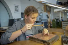 Abteilung Art and Design - Schülerin
